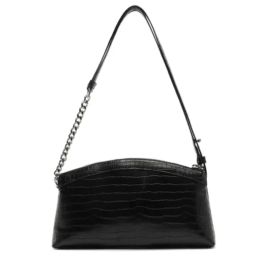 BOLSA PEQUENA SNAKE AREZZO PRETO