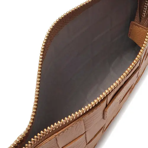 BOLSA PEQUENA TRESSÊ AREZZO CARAMELO