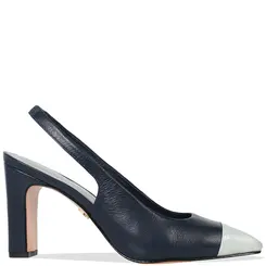 SCARPIN SALTO ALTO DUALITE PAULA TORRES AZUL