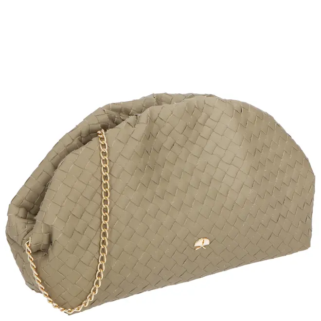 CLUTCH PEQUENA TRESSÊ LUIZA BARCELOS VERDE