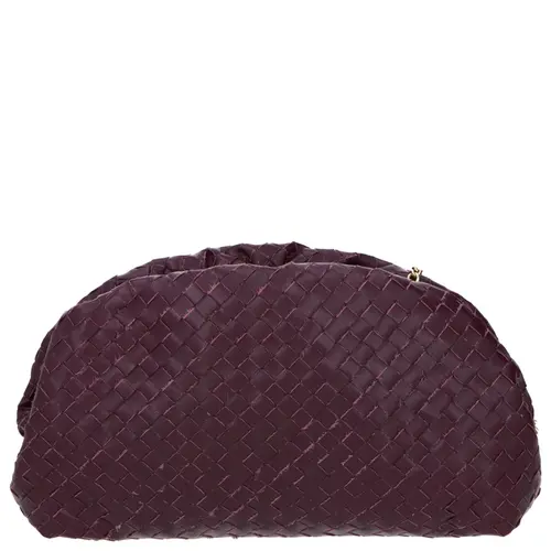CLUTCH PEQUENA TRESSÊ LUIZA BARCELOS VINHO