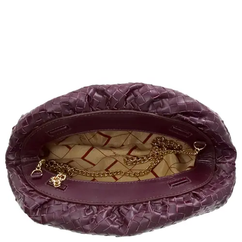 CLUTCH PEQUENA TRESSÊ LUIZA BARCELOS VINHO