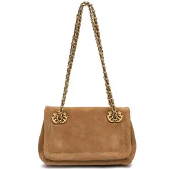 BOLSA PEQUENA FLAP PETRA ISLA BEGE