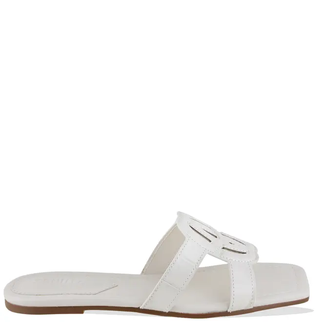 SANDÁLIA RASTEIRA CROCO SCHUTZ BRANCO
