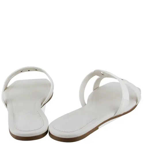 SANDÁLIA RASTEIRA CROCO SCHUTZ BRANCO