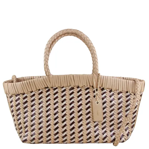 BOLSA PEQUENA TOTE MIA SCHUTZ BEGE