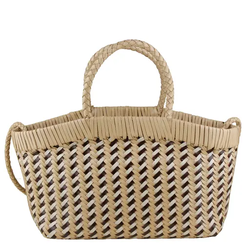 BOLSA PEQUENA TOTE MIA SCHUTZ BEGE