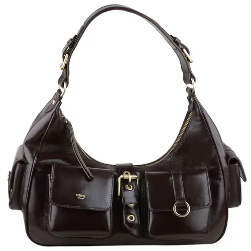 BOLSA GRANDE HOBO SCHUTZ MARROM