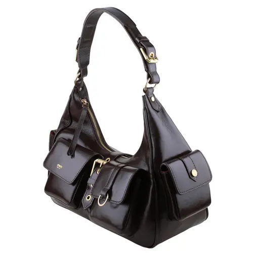 BOLSA GRANDE HOBO SCHUTZ MARROM