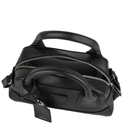 BOLSA PEQUENA BOWLING AREZZO PRETO