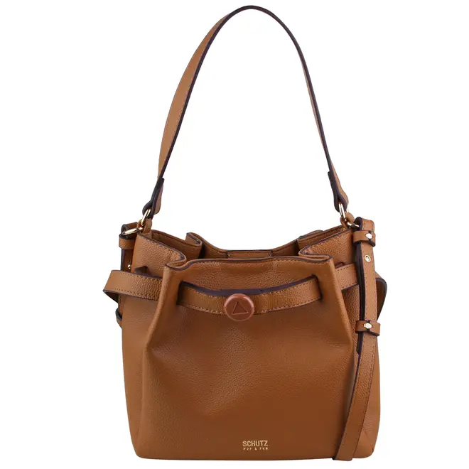 BOLSA MÉDIA TOTE SCHUTZ CARAMELO
