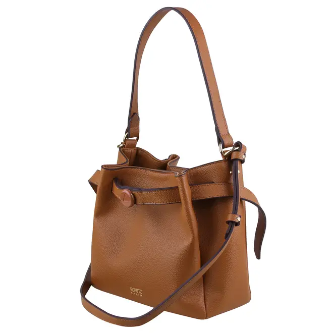 BOLSA MÉDIA TOTE SCHUTZ CARAMELO