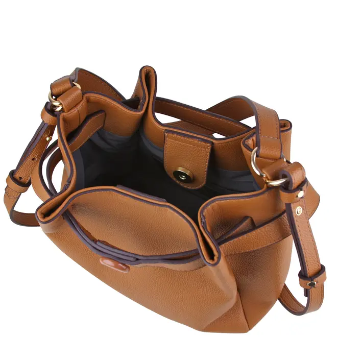 BOLSA MÉDIA TOTE SCHUTZ CARAMELO
