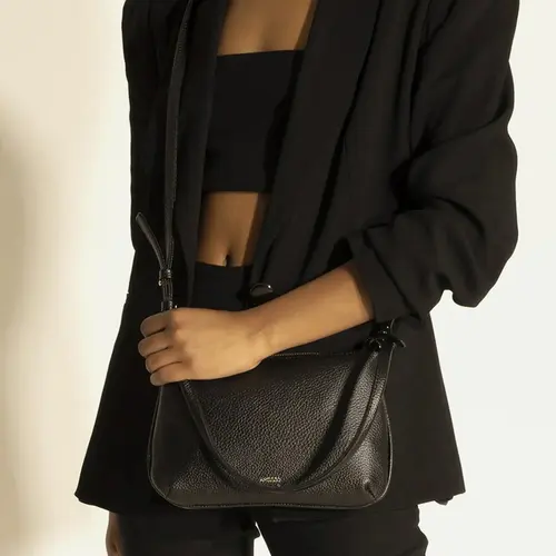 BOLSA PEQUENA AREZZO PRETO