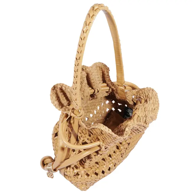 BOLSA MÉDIA BUCKET TOULERIE SCHUTZ BEGE