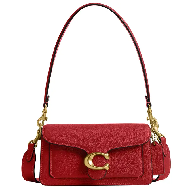 BOLSA COACH NEW YORK TABBY 20 VERMELHO