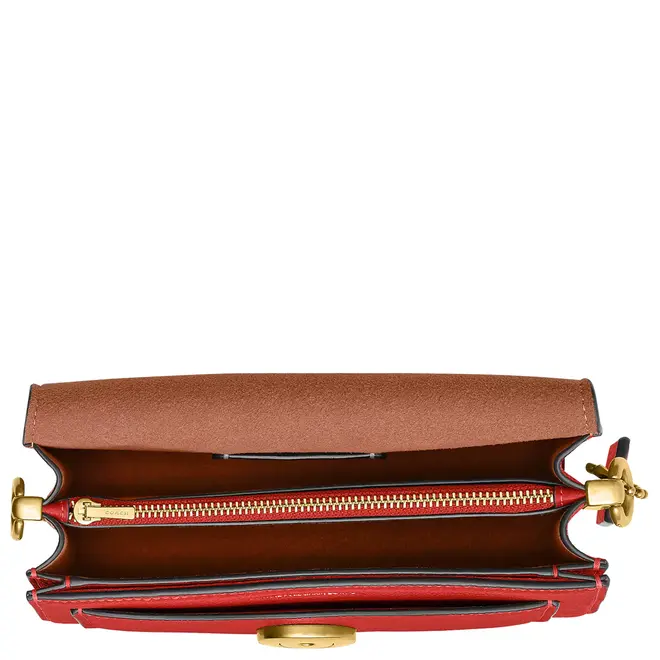 BOLSA COACH NEW YORK TABBY 20 VERMELHO