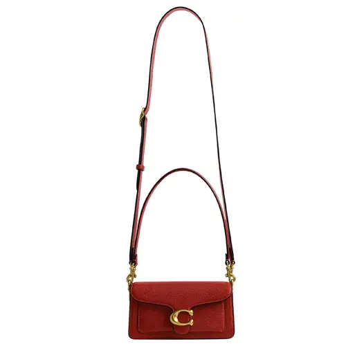 BOLSA COACH NEW YORK TABBY 20 VERMELHO