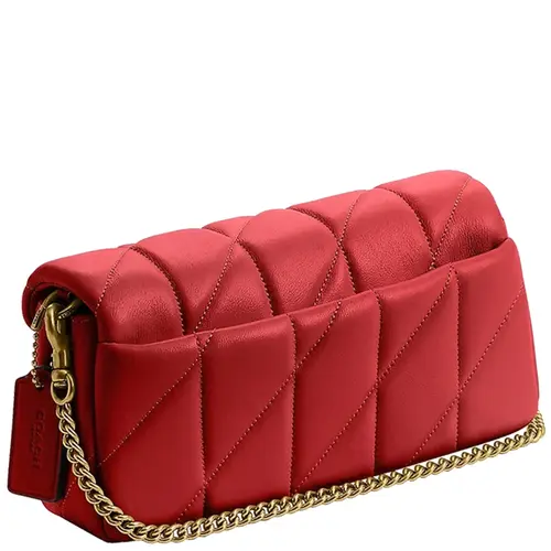 BOLSA COACH NEW YORK TABBY CHAIN 19 VERMELHO