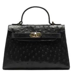 BOLSA PEQUENA NINA SATCHEL DOTS AREZZO PRETO