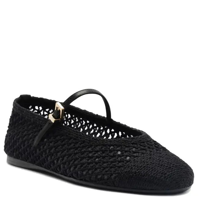 SAPATILHA CROCHÊ AREZZO  PRETO