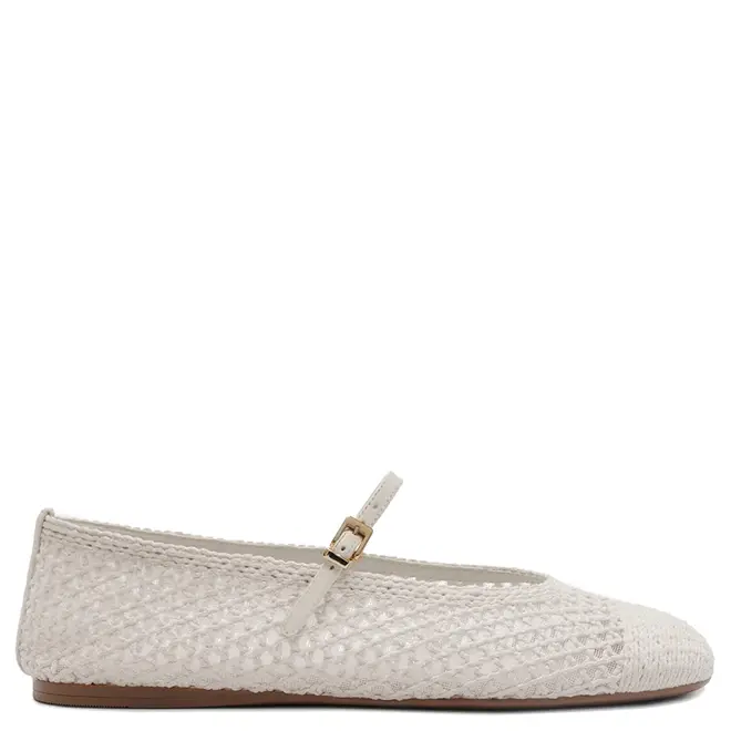 SAPATILHA CROCHÊ AREZZO BRANCO