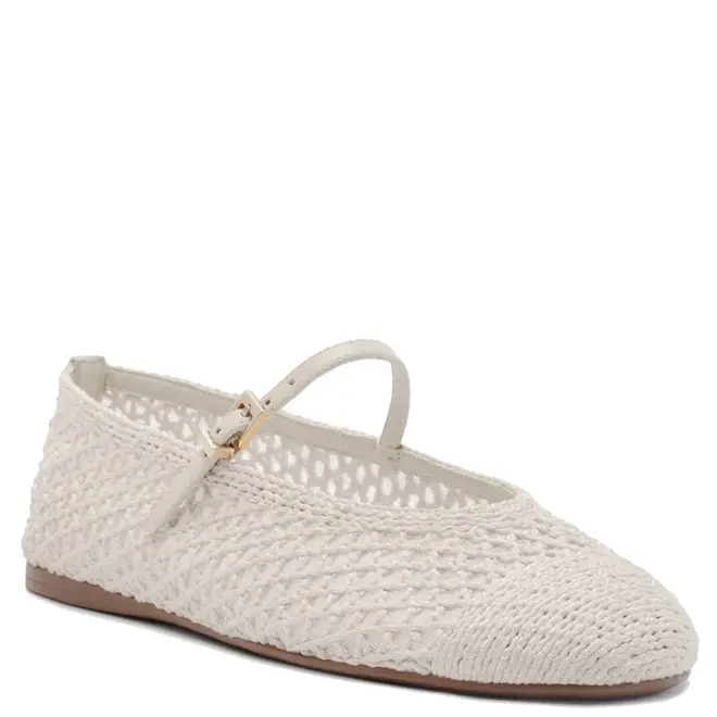 SAPATILHA CROCHÊ AREZZO BRANCO