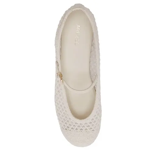 SAPATILHA CROCHÊ AREZZO BRANCO