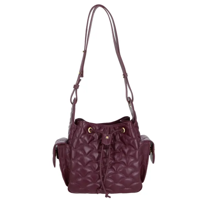 BOLSA MÉDIA LUIZA BARCELOS VINHO