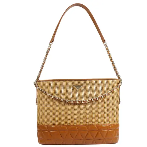 BOLSA MÉDIA HOBO 944 SCHUTZ CARAMELO