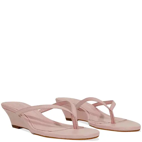 SANDÁLIA SALTO BAIXO ROSLYN WEDGE SCHUTZ ROSA