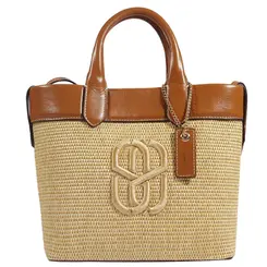 BOLSA PEQUENA TOTE MILOS SCHUTZ CARAMELO
