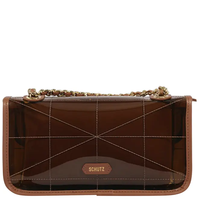 BOLSA PEQUENA HALO SCHUTZ MARROM