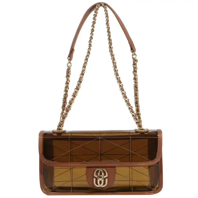 BOLSA PEQUENA HALO SCHUTZ MARROM