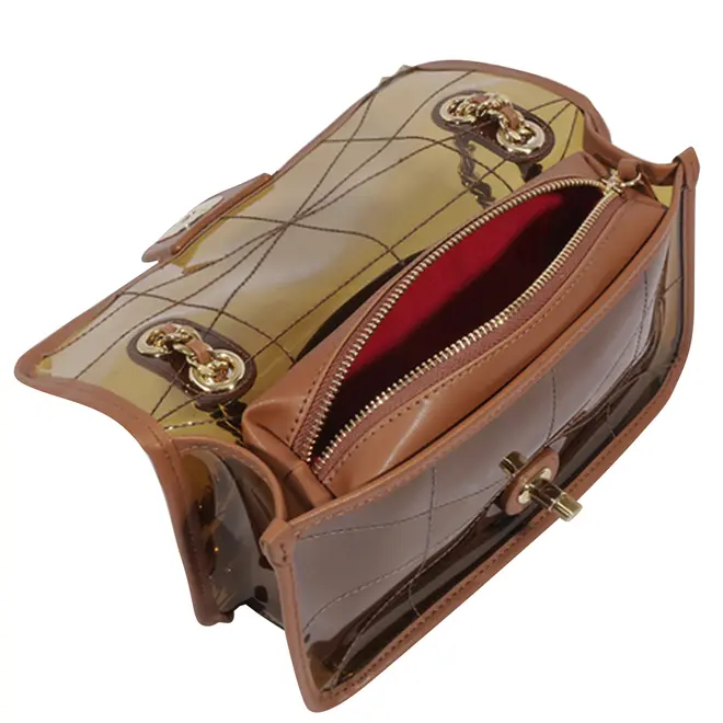 BOLSA PEQUENA HALO SCHUTZ MARROM