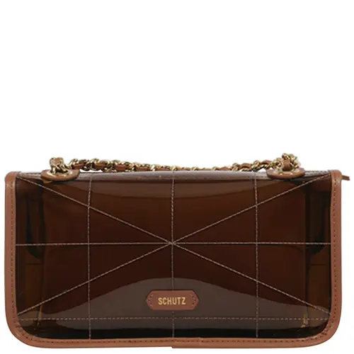 BOLSA PEQUENA HALO SCHUTZ MARROM