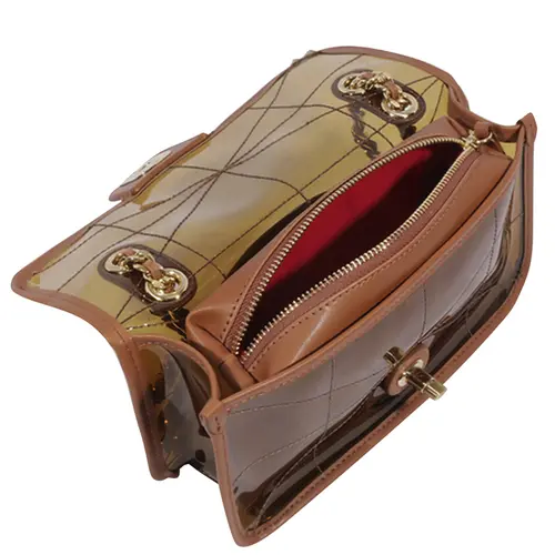 BOLSA PEQUENA HALO SCHUTZ MARROM