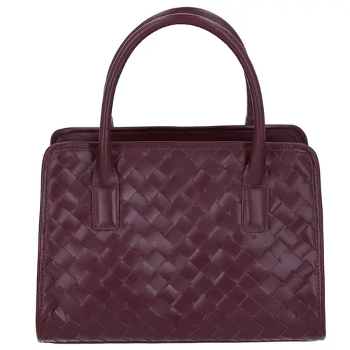 BOLSA MÉDIA TRESSÊ LUIZA BARCELOS VINHO