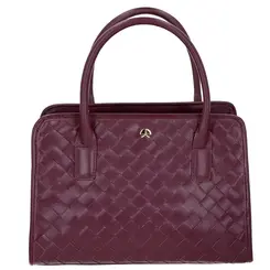 BOLSA MÉDIA TRESSÊ LUIZA BARCELOS VINHO