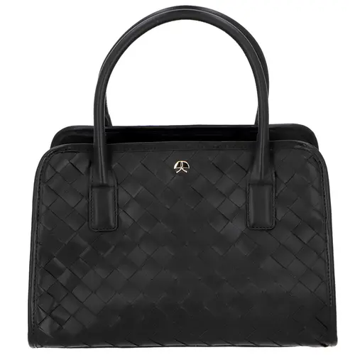 BOLSA MÉDIA TRESSÊ LUIZA BARCELOS PRETO