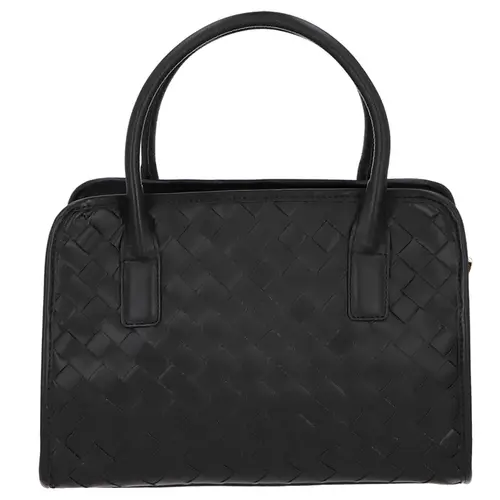 BOLSA MÉDIA TRESSÊ LUIZA BARCELOS PRETO