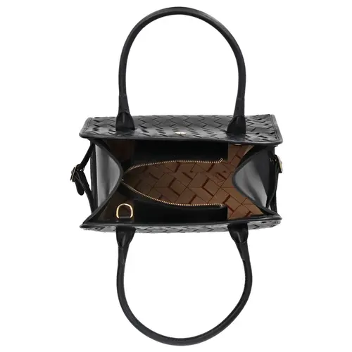 BOLSA MÉDIA TRESSÊ LUIZA BARCELOS PRETO