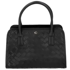 BOLSA MÉDIA TRESSÊ LUIZA BARCELOS PRETO