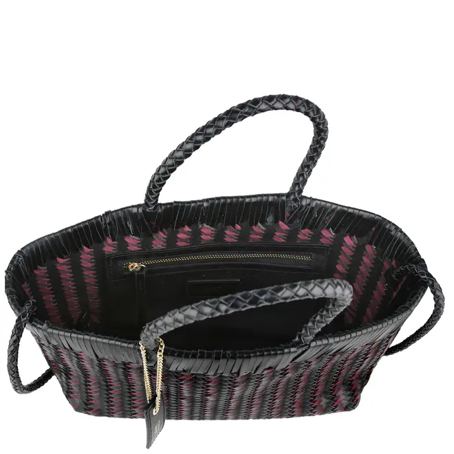 BOLSA PEQUENA TOTE MIA SCHUTZ VINHO