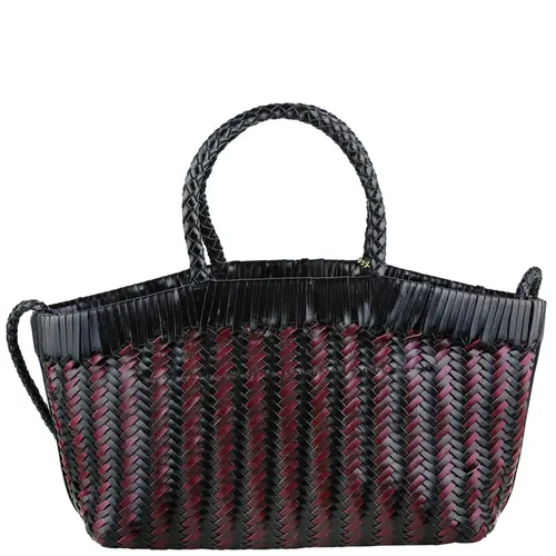 BOLSA PEQUENA TOTE MIA SCHUTZ VINHO
