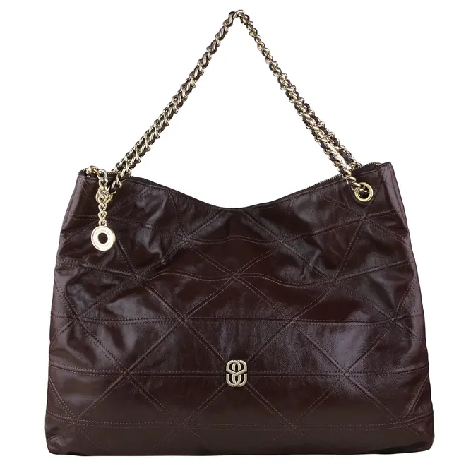BOLSA HOBO GRANDE CHARLIE SCHUTZ MARROM
