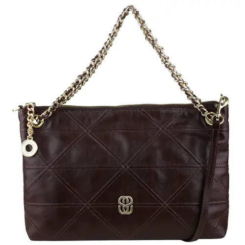 BOLSA MÉDIA CHARLIE SCHUTZ MARROM