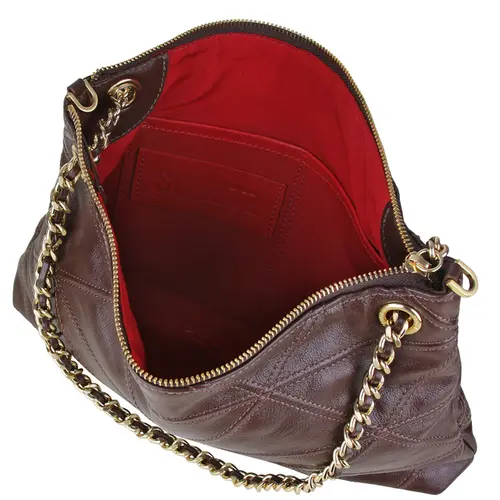 BOLSA MÉDIA CHARLIE SCHUTZ MARROM