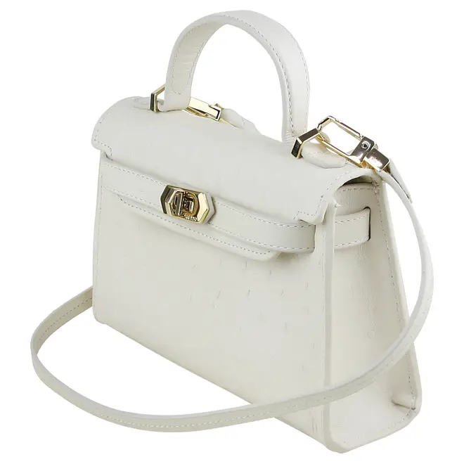 BOLSA PEQUENA SATCHEL AREZZO BRANCO