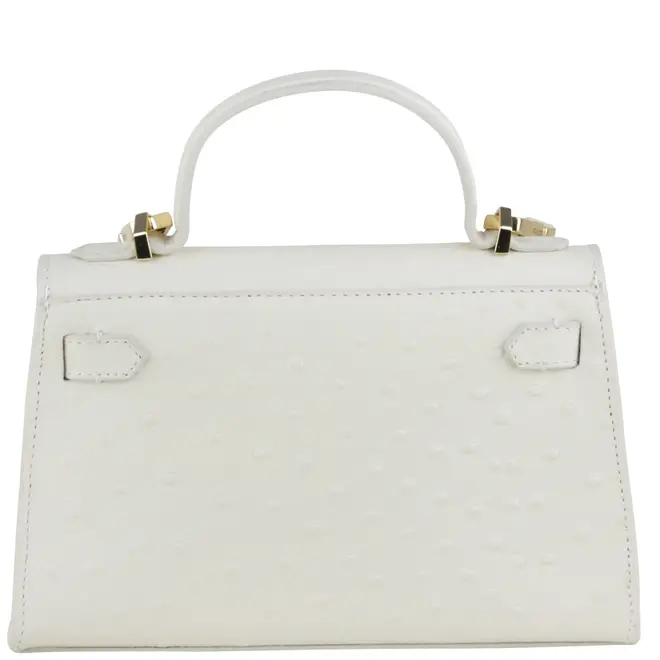 BOLSA PEQUENA SATCHEL AREZZO BRANCO